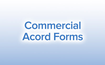 Commercial Acord Forms