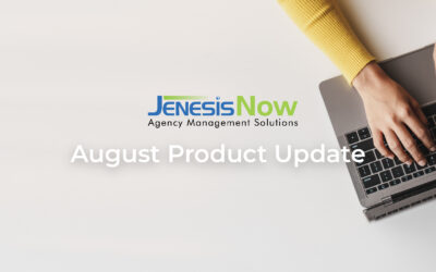 JenesisNow August Product Update